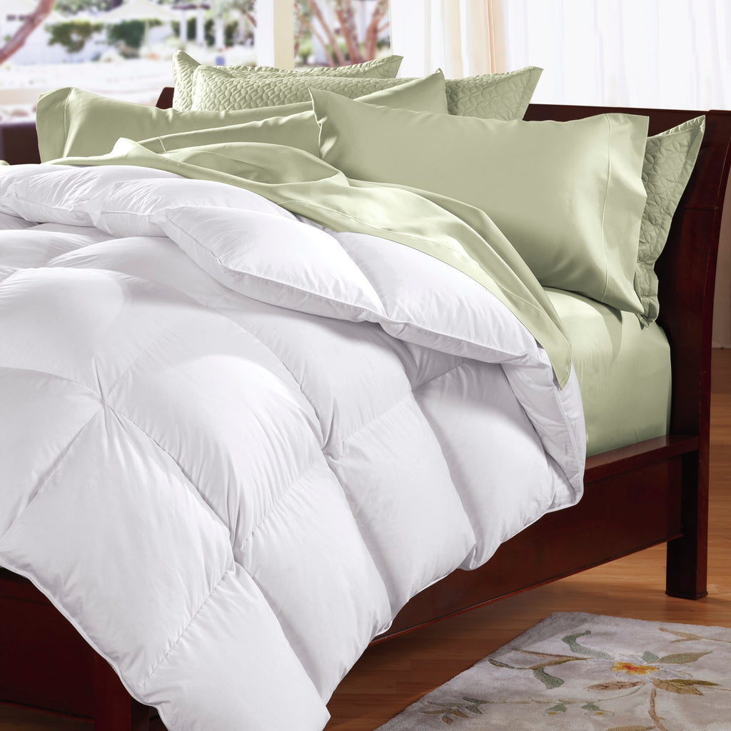 Royal Comfort Goose Feather & Down Quilt – 500GSM, Single