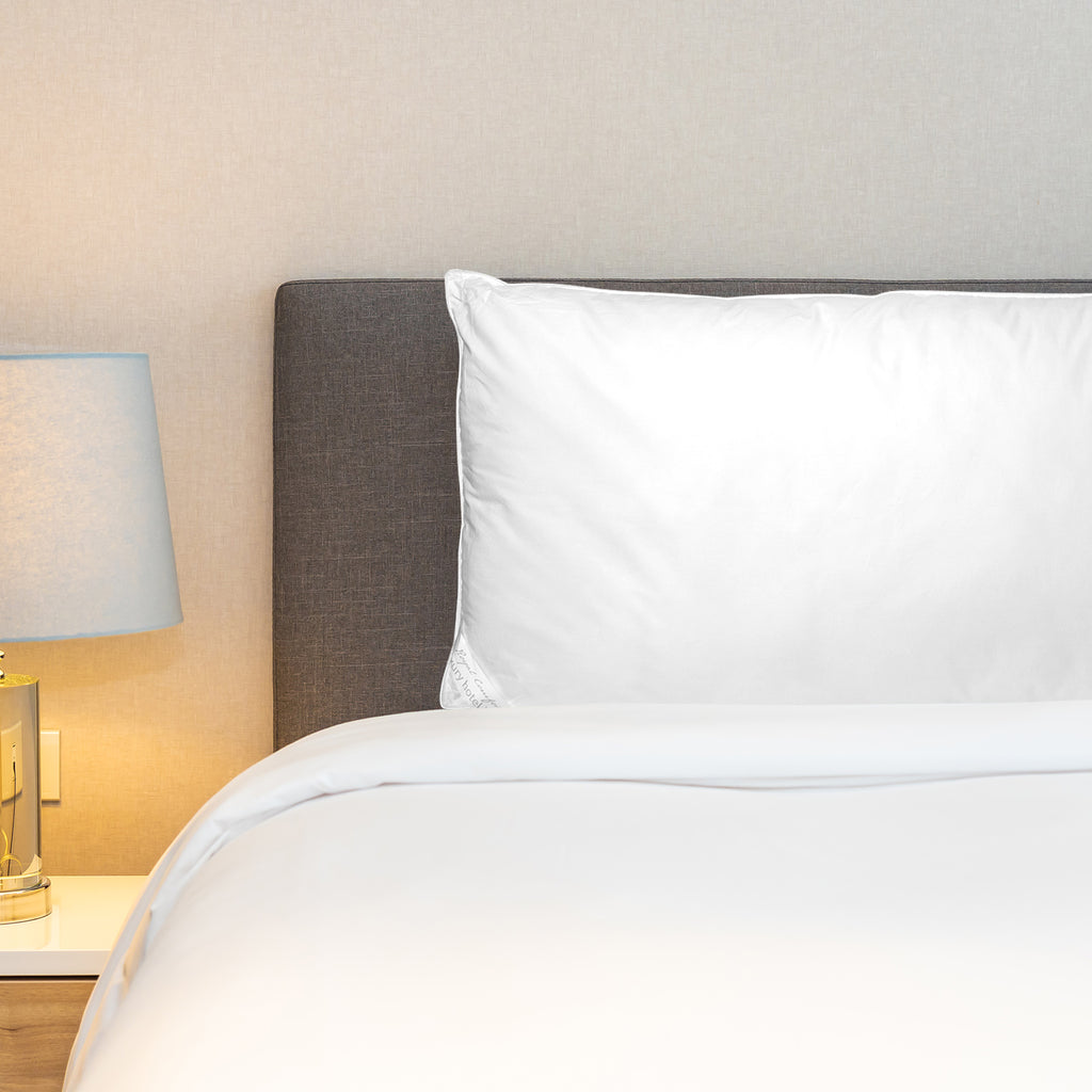 250GSM Bamboo-Blend Quilt & Hotel Pillow Set – Single