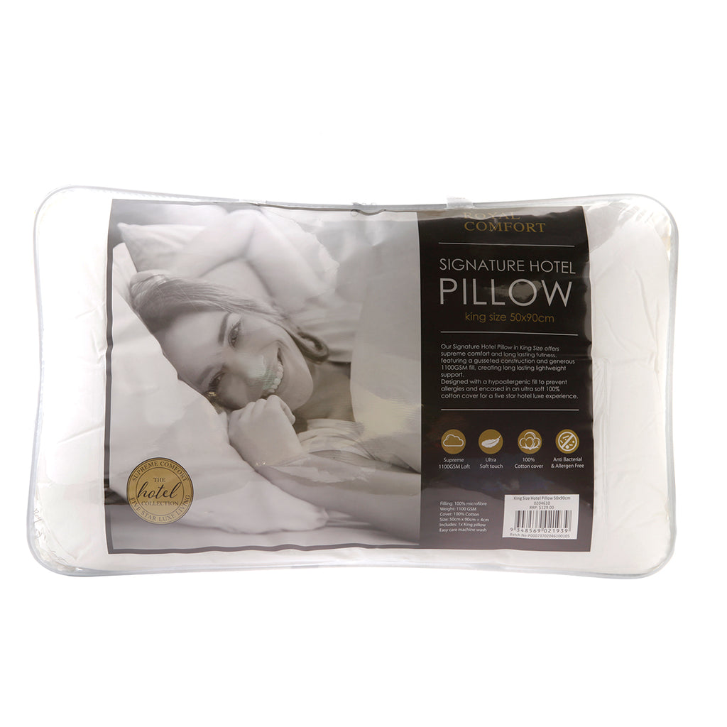 250GSM Bamboo-Blend Quilt & Hotel Pillow Set – Queen