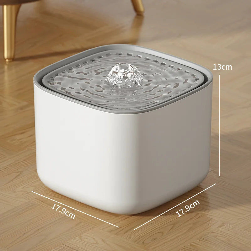 3L Cat Water Fountain Large Filter USB