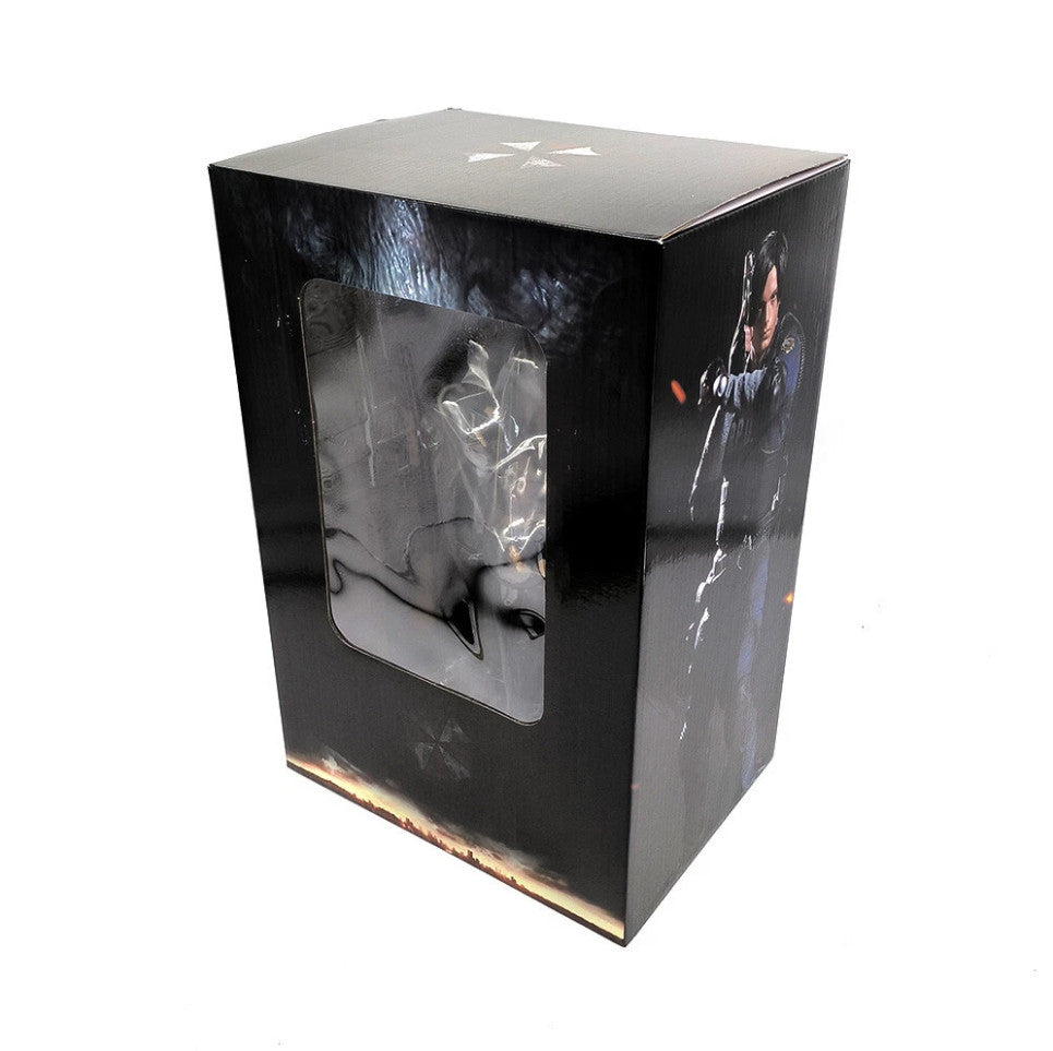 Resident Evil Leon Scott Kennedy Figure Game Model Statue Toy 33cm