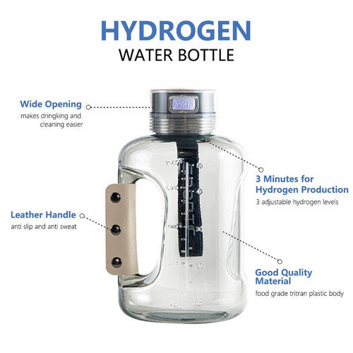 Portable Hydrogen Water Generator Bottle 1.5L – Random Colour
