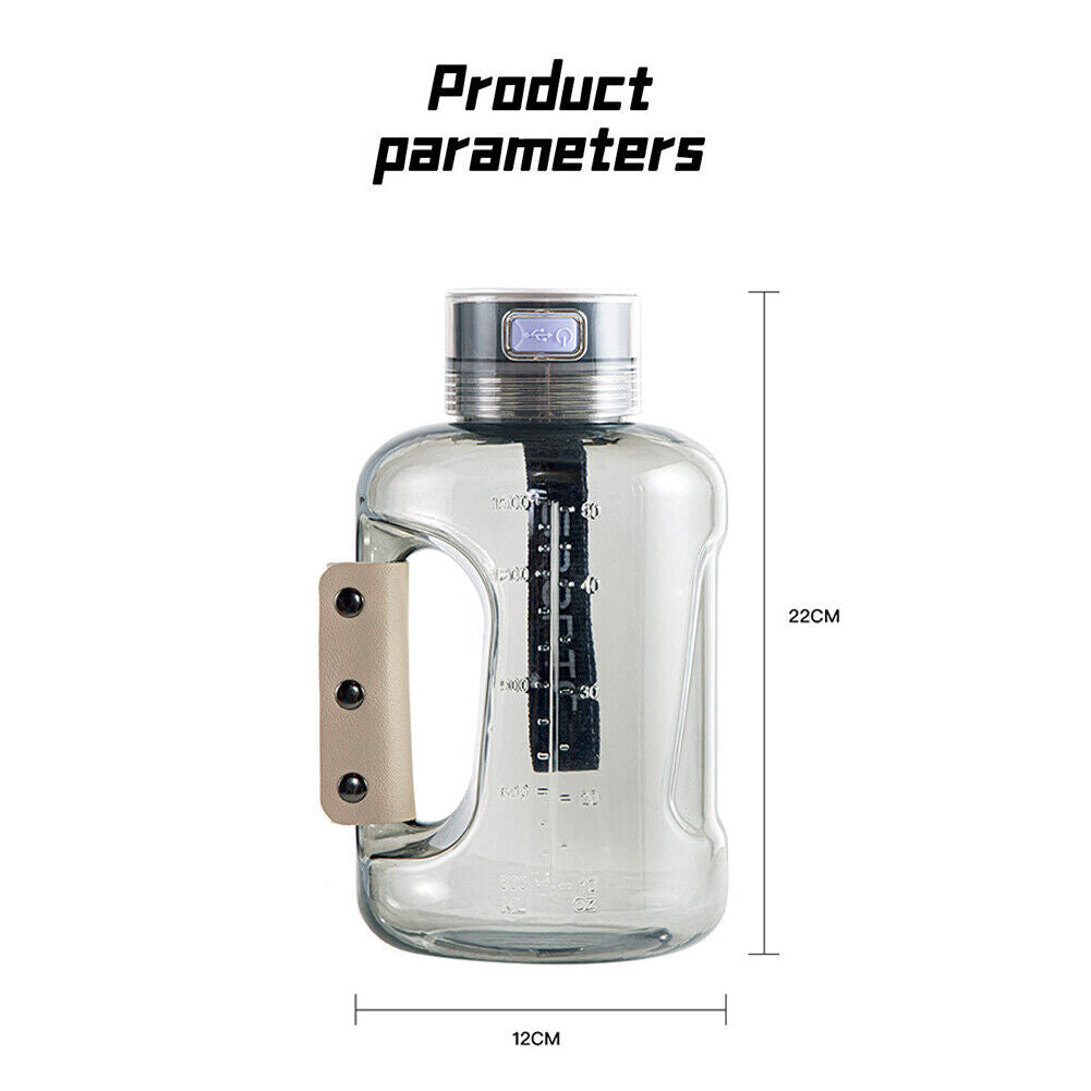 Portable Hydrogen Water Generator Bottle 1.5L – Random Colour