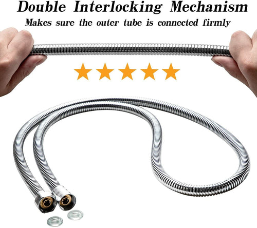 1.5m Stainless Steel Handheld Shower Hose