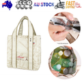 Portable 22*11.5*25cm Insulated Lunch Bag Food Container Picnic Storage Handbag