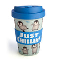 Penguin “Just Chillin” Reusable Bamboo Cup 470 ml