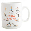 Yoga Poses Giant Coffee Mug 900 ml
