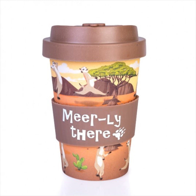 Meerkat Bamboo-Style Reusable Travel Cup 470ml