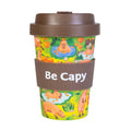 Capybara Bamboo-Style Reusable Travel Cup