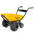 Baumr-AG 36V Battery Powered Wheelbarrow Motorised Electric, 100L Bucket Volume, 4 Wheel, 260kg Capacity