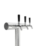 UltraT FasTap Triple-Tap Stainless Steel Beer Font