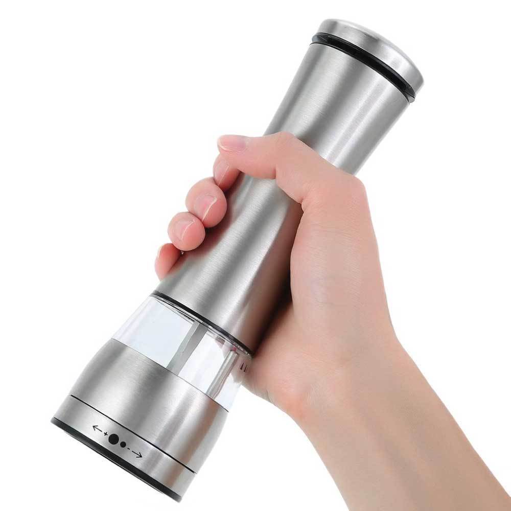 Electric Stainless Steel Salt or Pepper Grinder