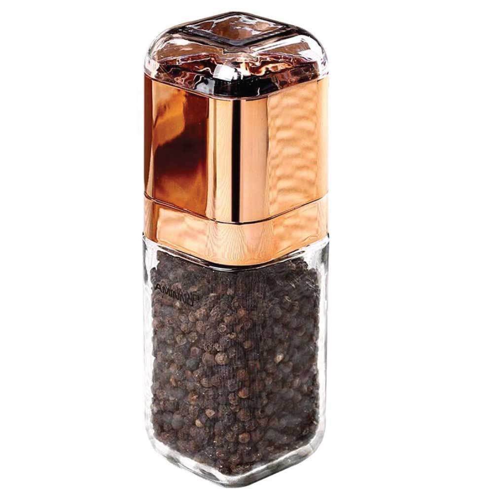 Orku 180ml Glass Spice Grinder – Rose Gold