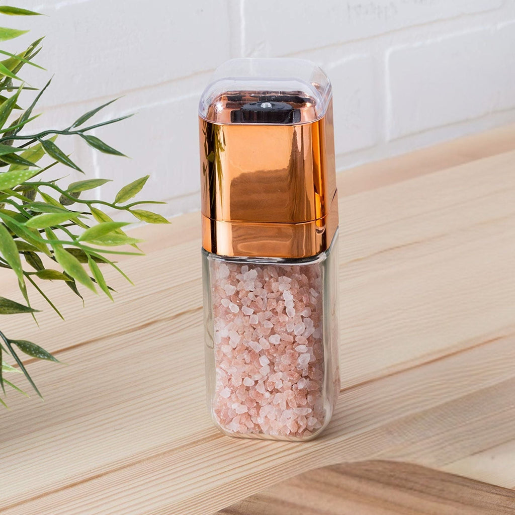Orku 180ml Glass Spice Grinder – Rose Gold