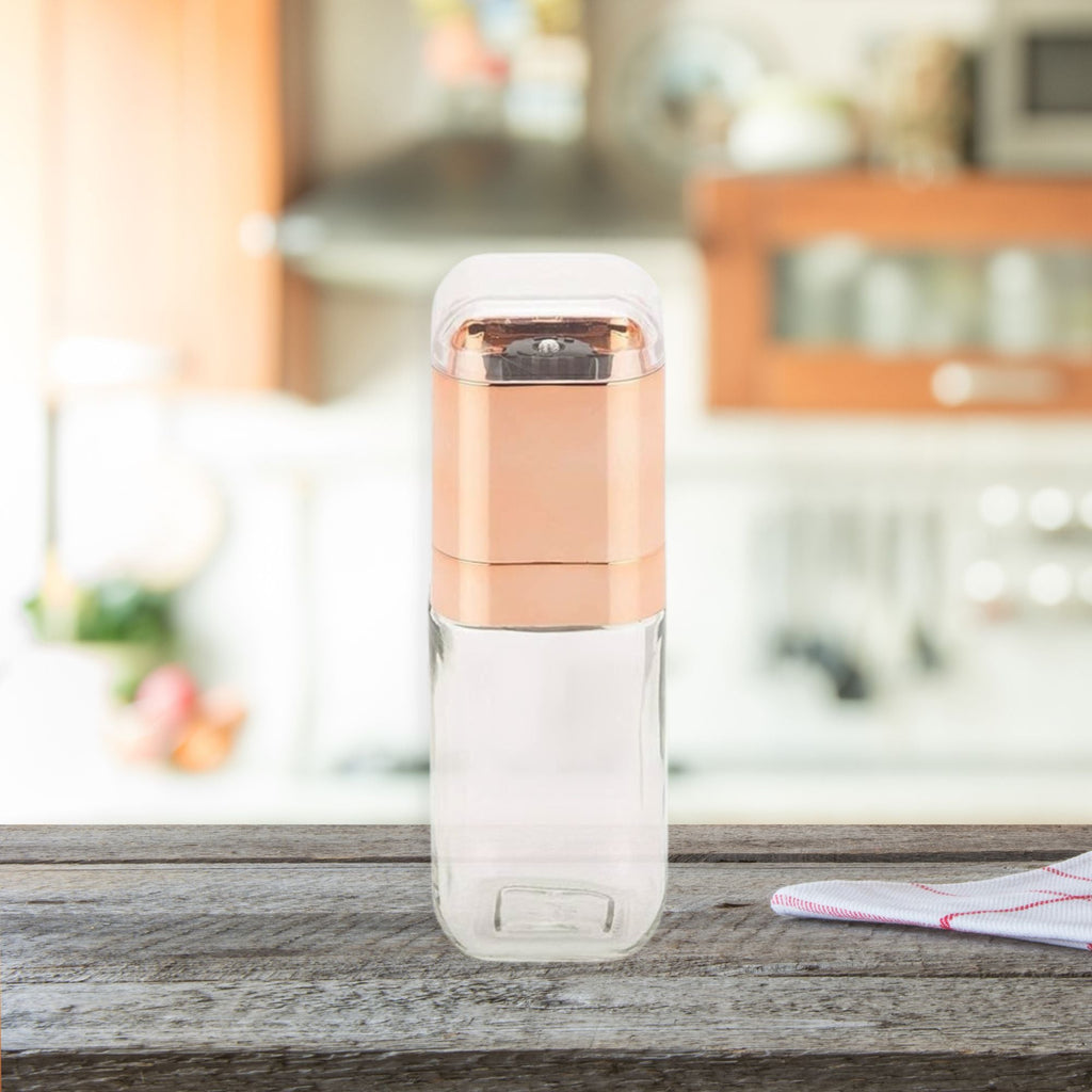 Orku 180ml Glass Spice Grinder – Rose Gold