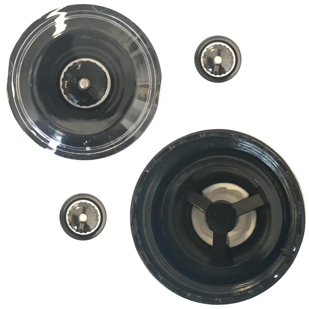 180ml Glass Salt or Pepper Grinder – 18cm