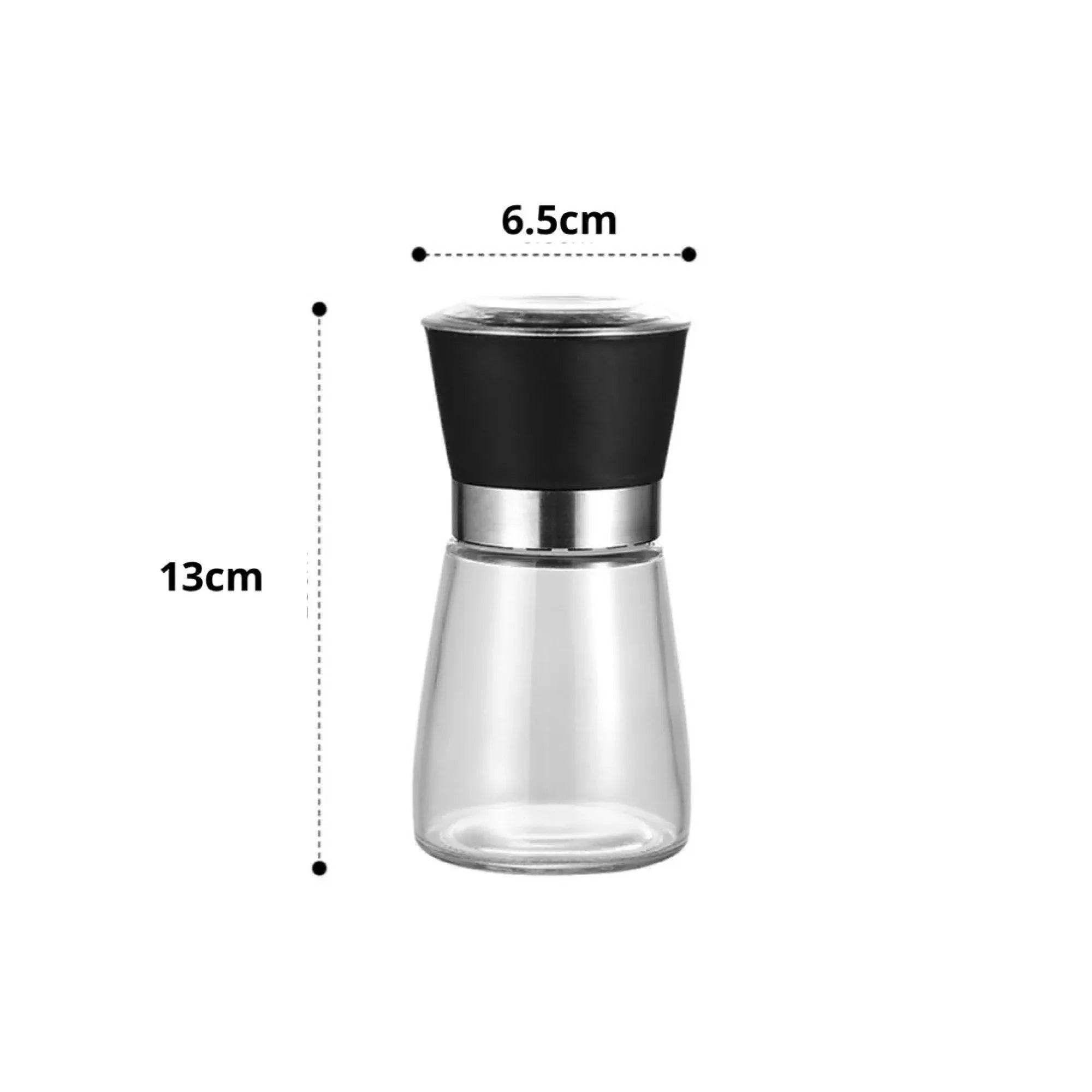 Kitchee 12-Pack 150ml Glass Spice Grinders