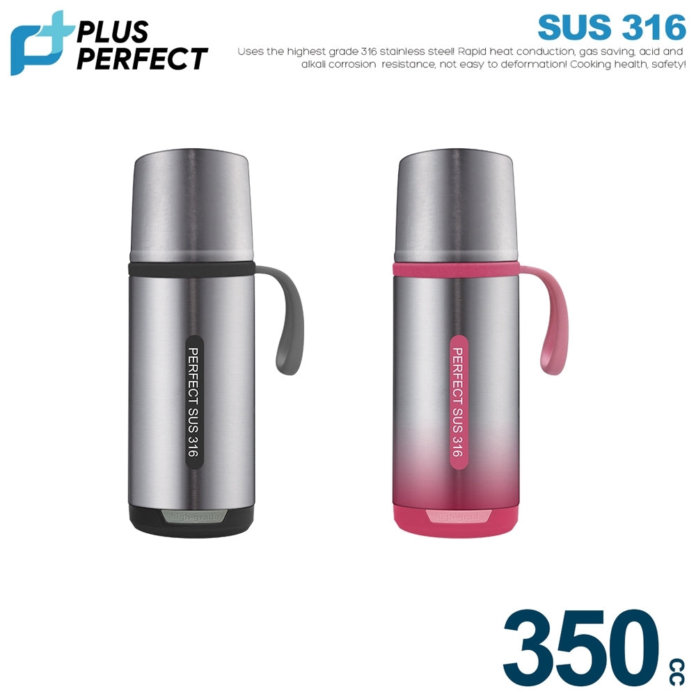 Perfect SUS 316 Stainless Steel Thermal Bottle – Silver