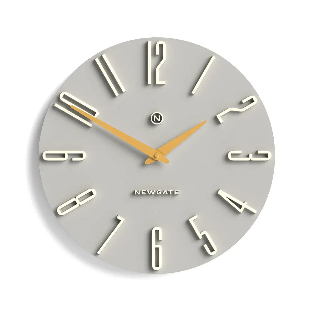 Newgate Empire State Wall Clock – Grey
