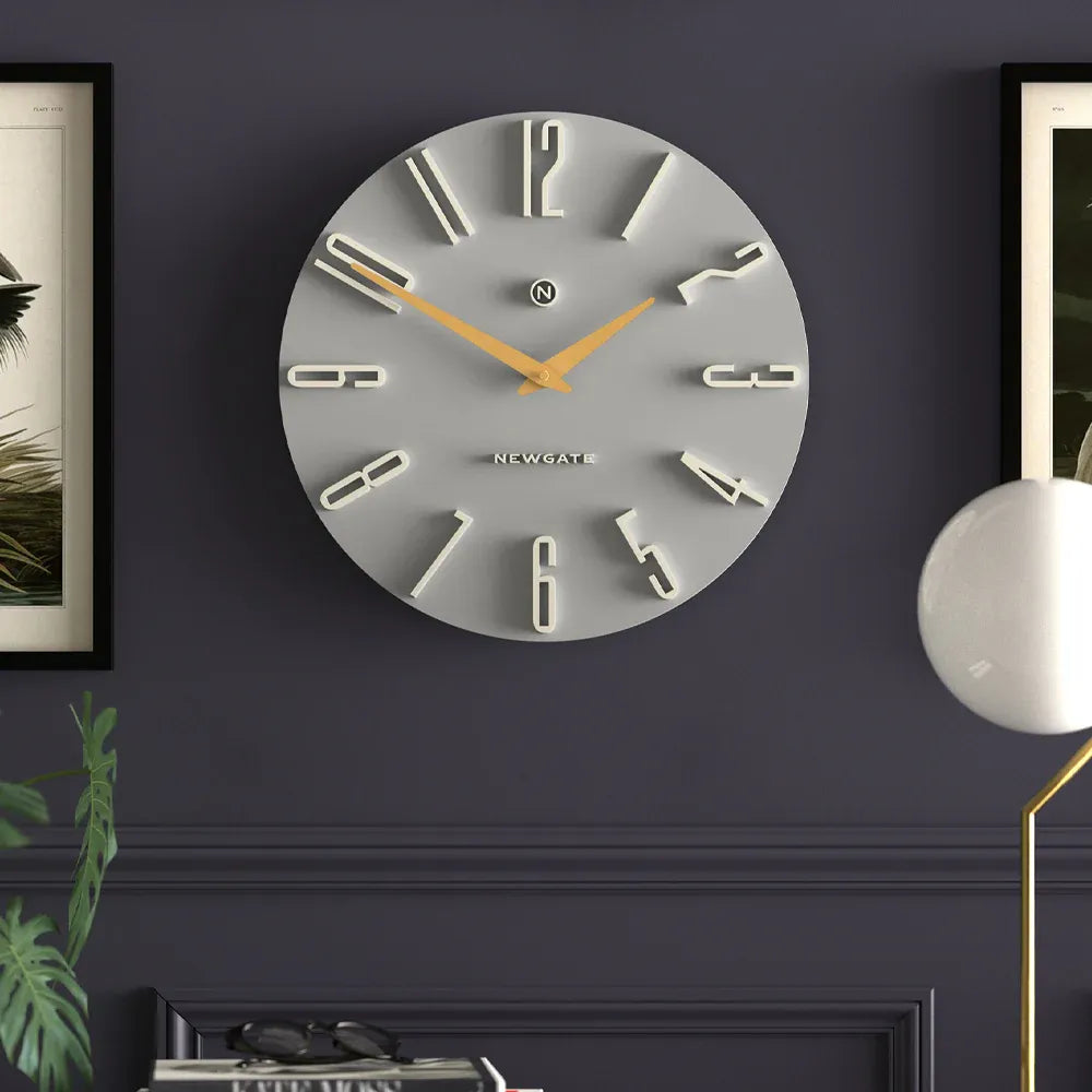 Newgate Empire State Wall Clock – Grey