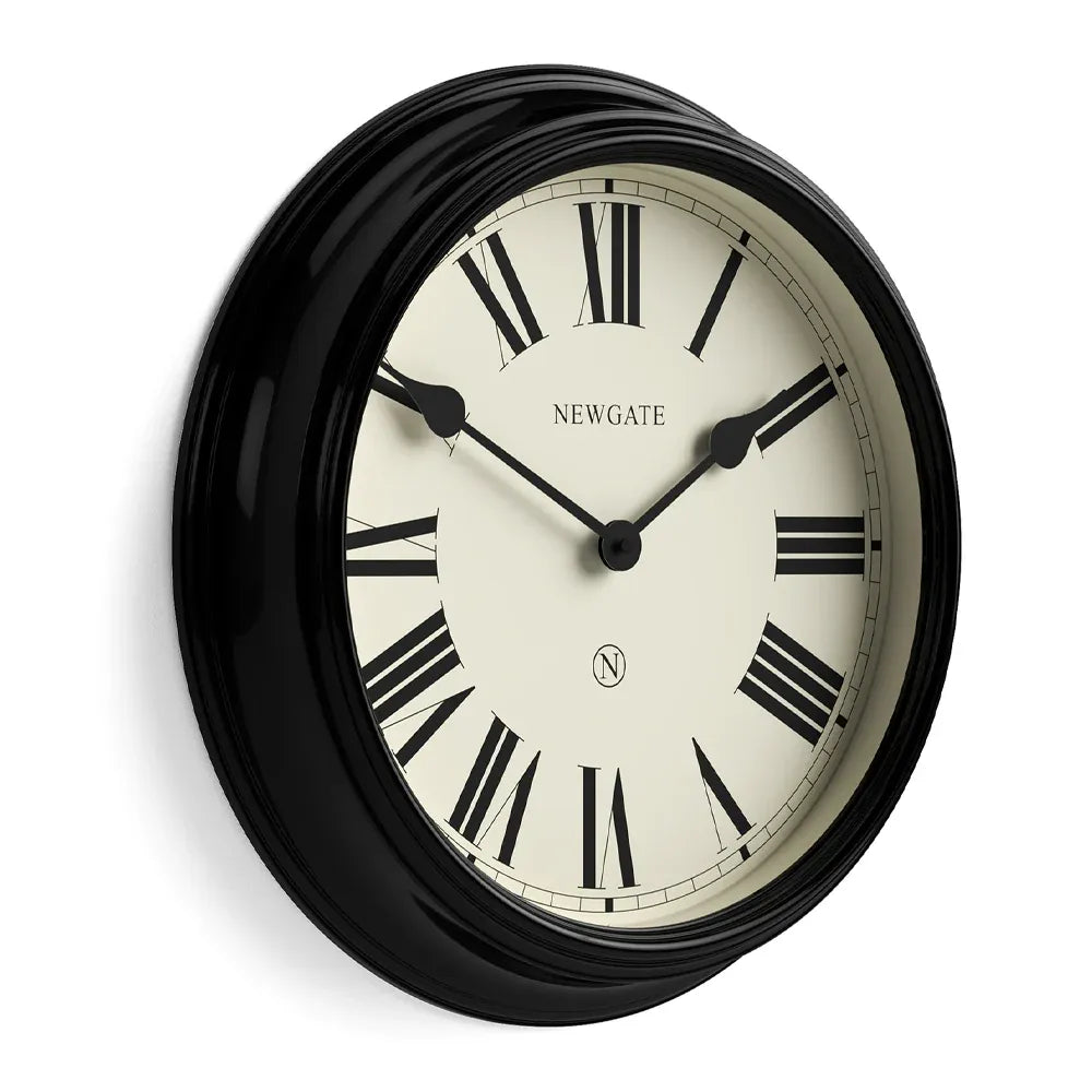 Newgate Notting Hill Wall Clock – Black