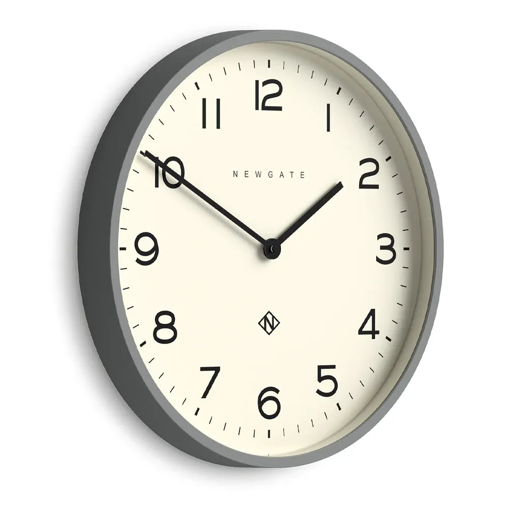 Newgate Number Two Echo Wall Clock – Posh Grey
