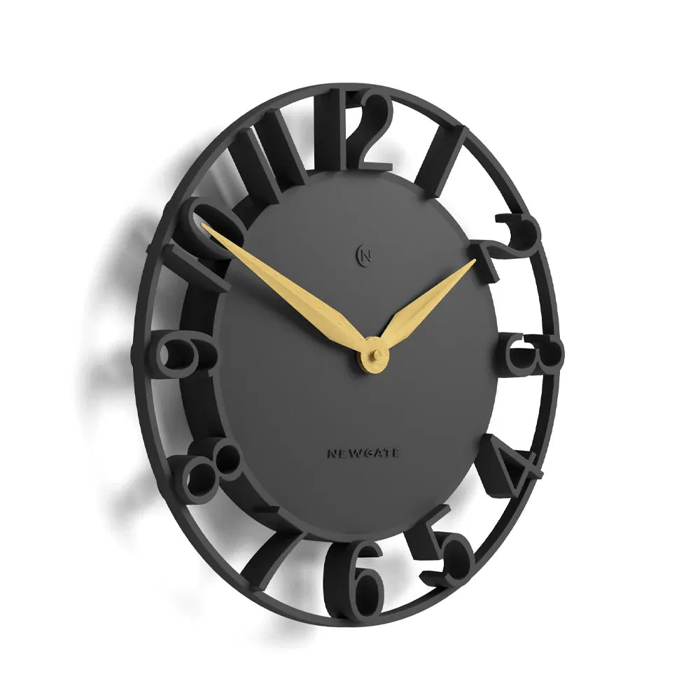 Newgate Time Traveller Wall Clock – Grey