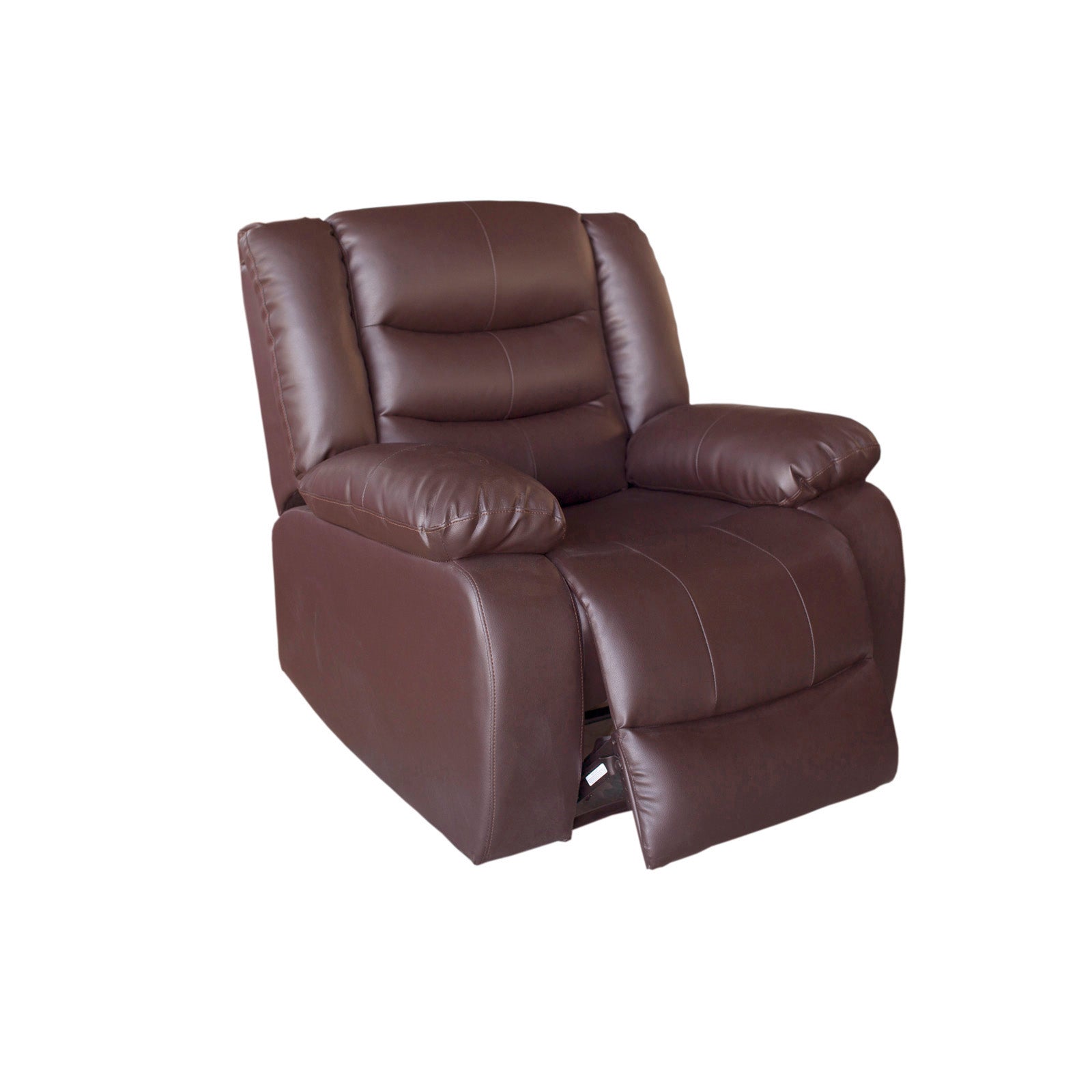 Fantasy 3+2+1-Seater Faux Leather Recliner Suite – Brown