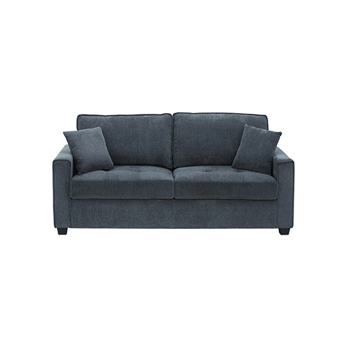 Milano 3+2-Seater Fabric Sofa Set – Charcoal
