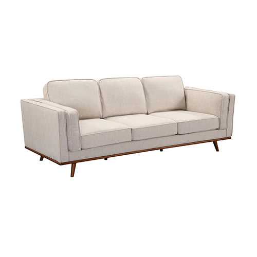 York 3+2-Seater Fabric Sofa Set – Beige