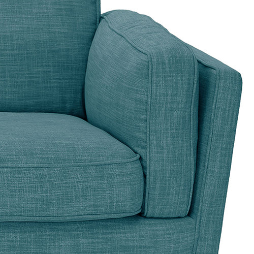 York 3+2-Seater Fabric Sofa Set – Teal