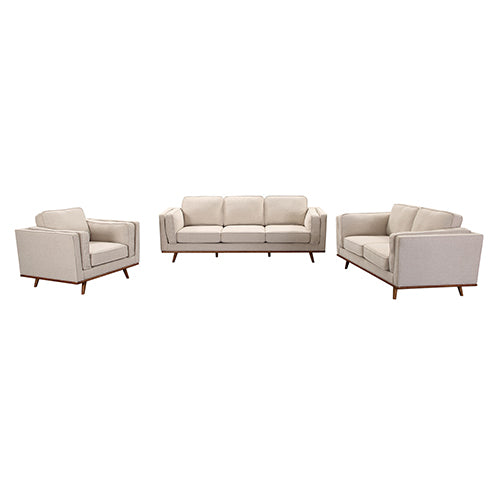 York 3+2+1-Seater Sofa Set – Beige