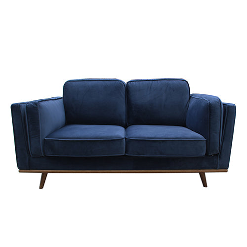 York 3+2+1-Seater Fabric Sofa Set – Blue