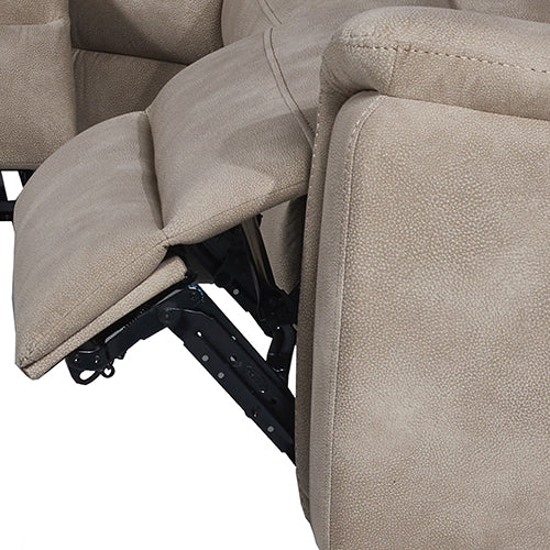 Barcelona 6-Seater Power Recliner Sectional – Taupe
