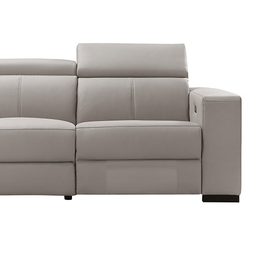 Washington 6-Seater Leather Power Recliner Sectional