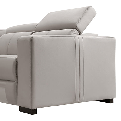 Washington 6-Seater Leather Power Recliner Sectional