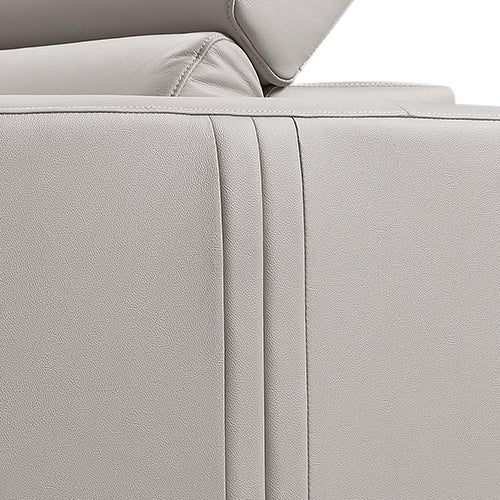 Washington 6-Seater Leather Power Recliner Sectional