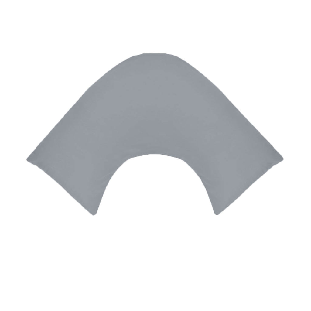 280TC Easy-Care V-Shaped Pillowcase – Grey