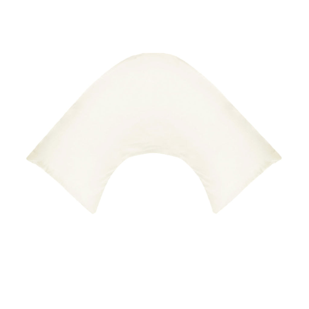 280TC Easy-Care V-Shaped Pillowcase – Ivory