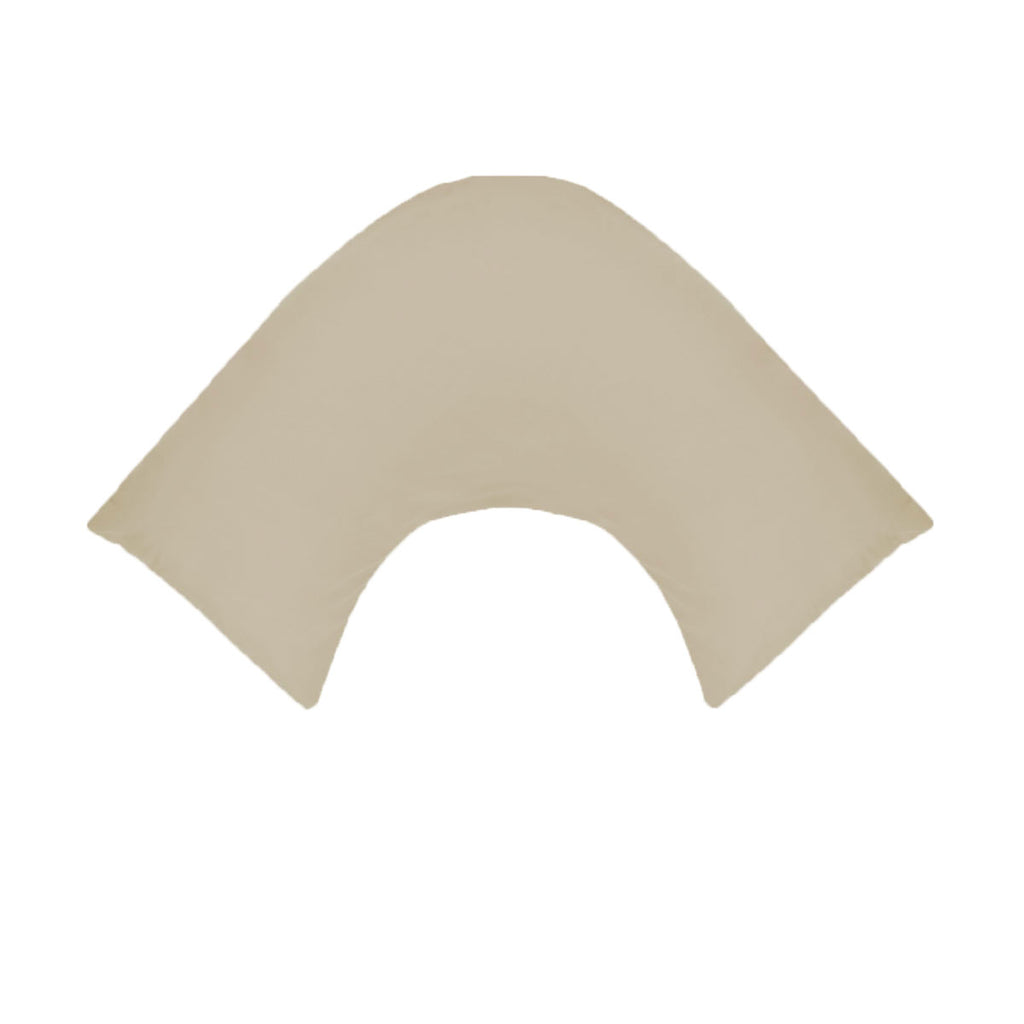 280TC Easy-Care V-Shaped Pillowcase – Latte