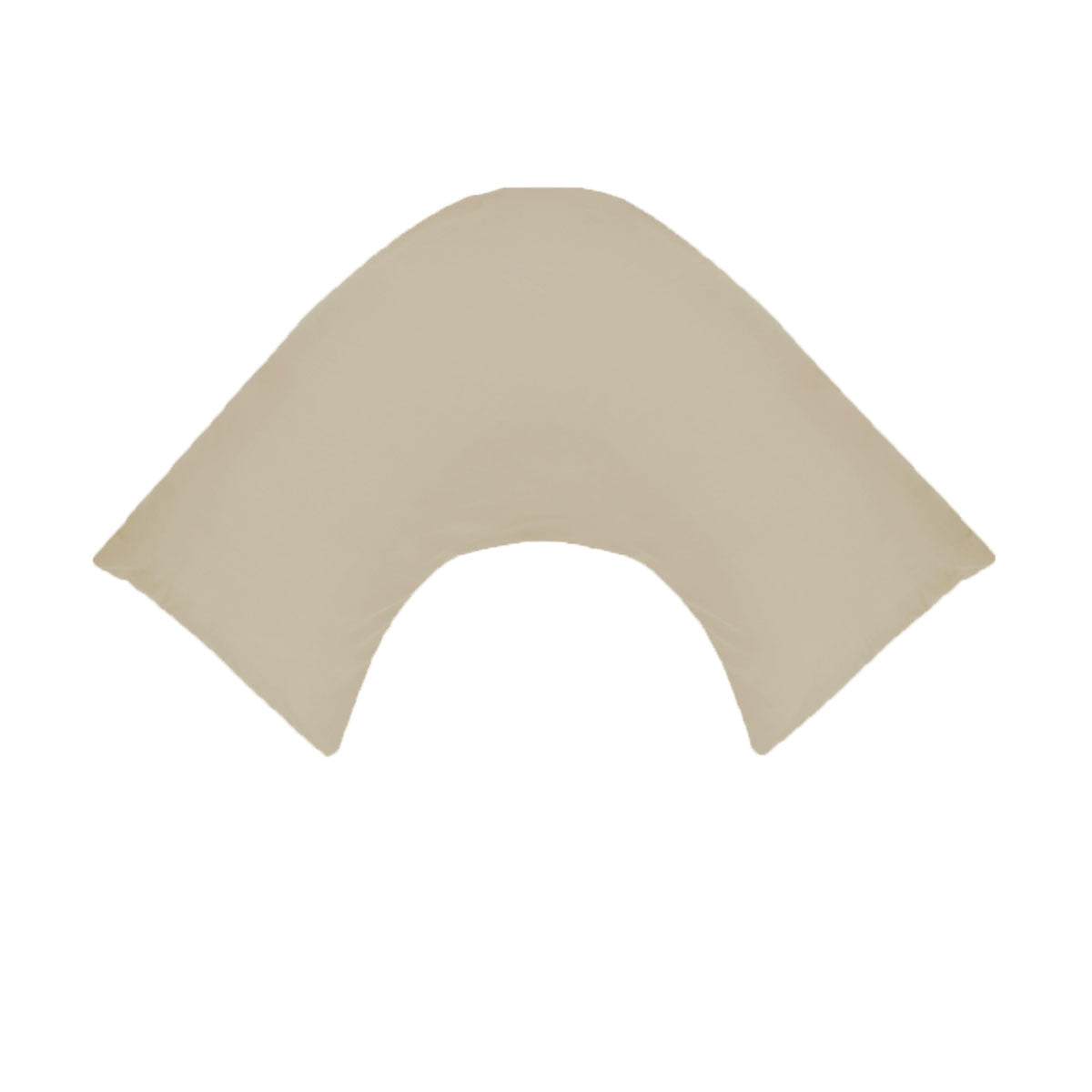 280TC Easy-Care V-Shaped Pillowcase – Latte