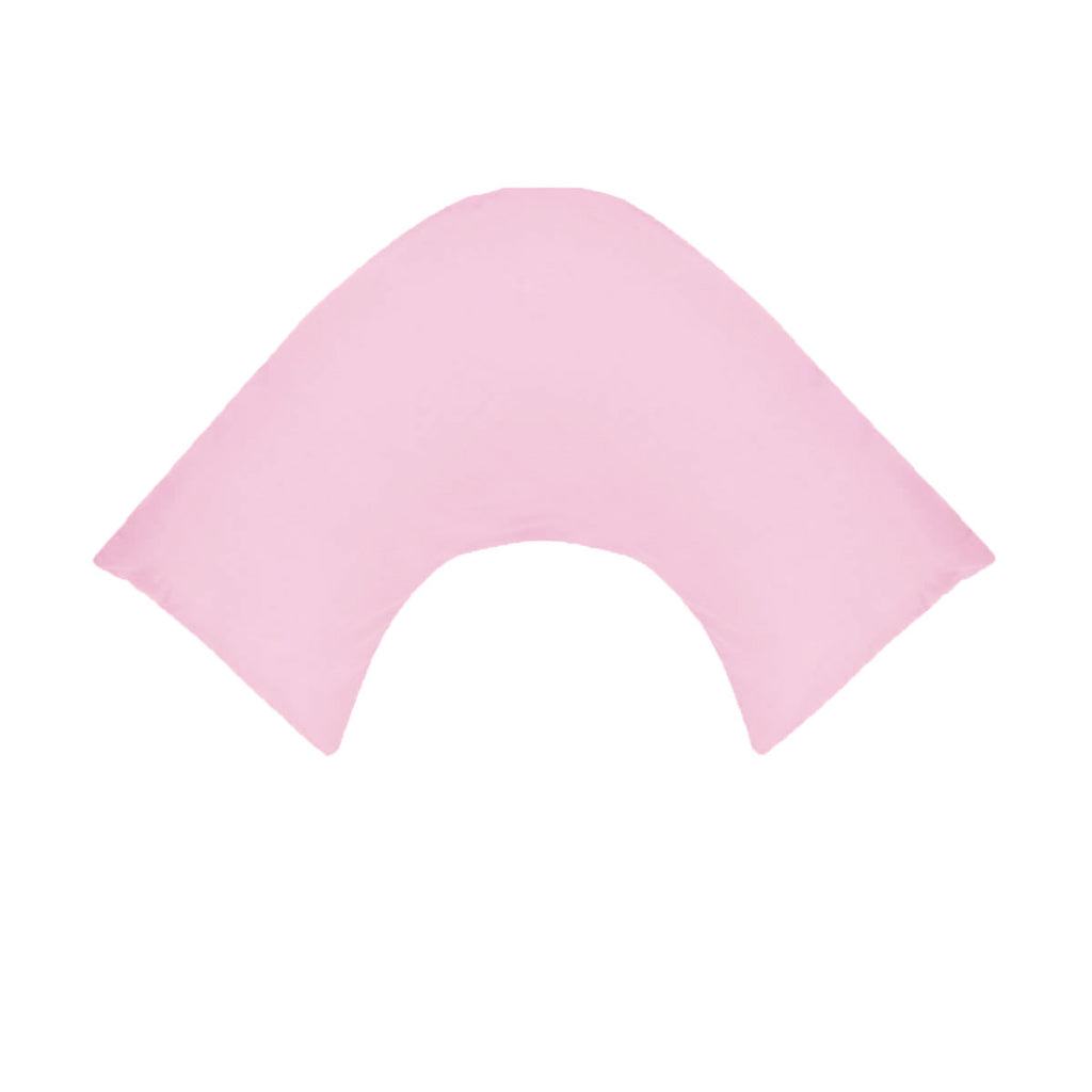 280TC Easy-Care V-Shaped Pillowcase – Pink