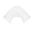 280TC Easy-Care V-Shaped Pillowcase – White