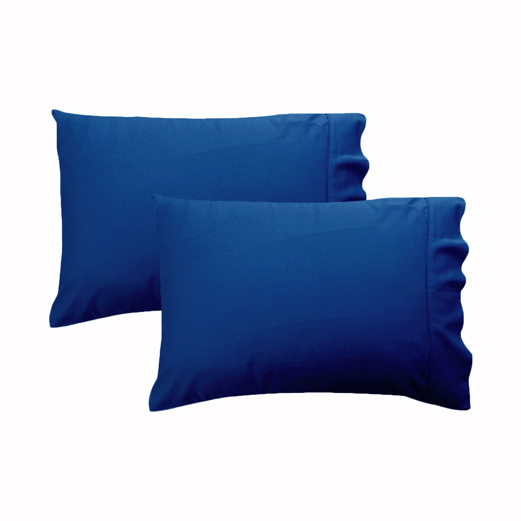 280TC Percale Standard Pillowcases, 2 Pack – Pacific Blue