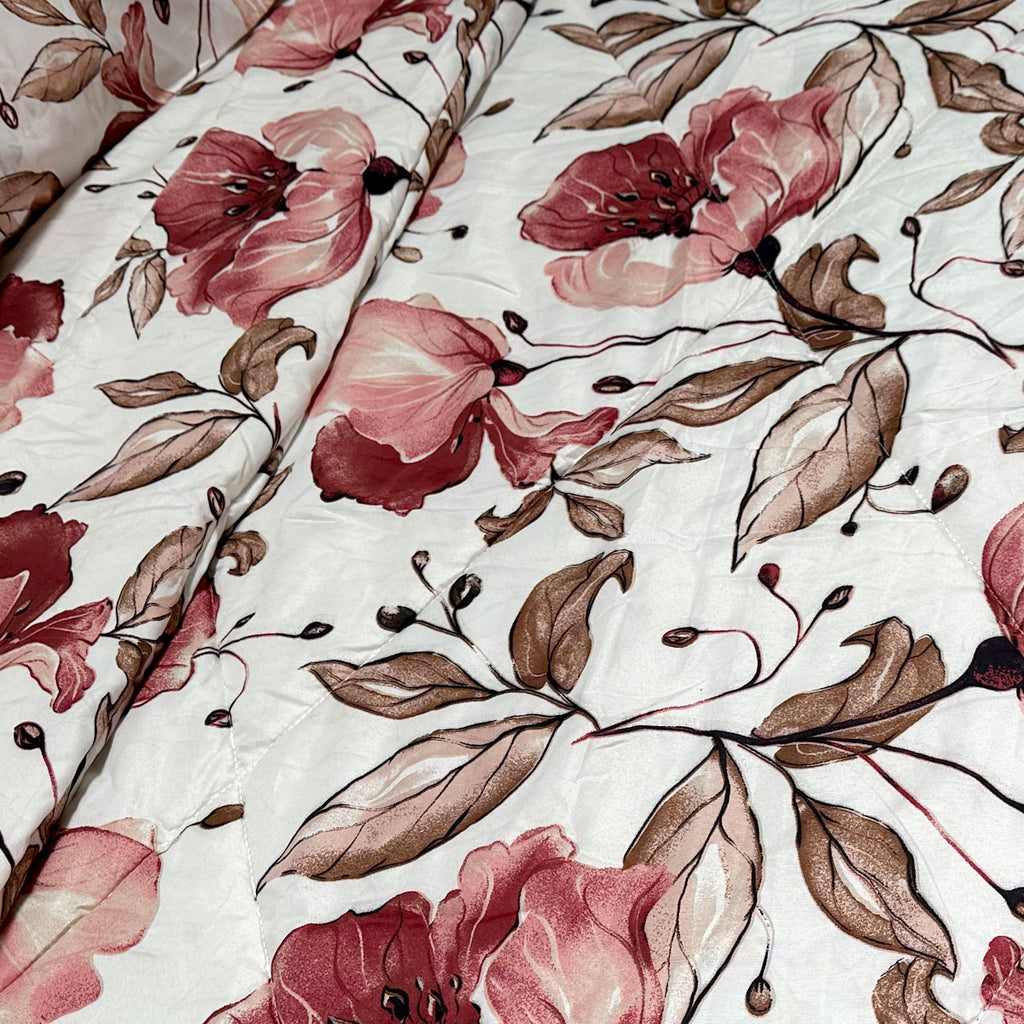 Hotel Living Corbett Lightweight Comforter Set – Floral Autumn