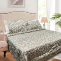 Hotel Living Corbett Lightweight Comforter Set – Floral Outlines