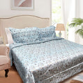 Hotel Living Corbett Lightweight Comforter Set – Floral Blue
