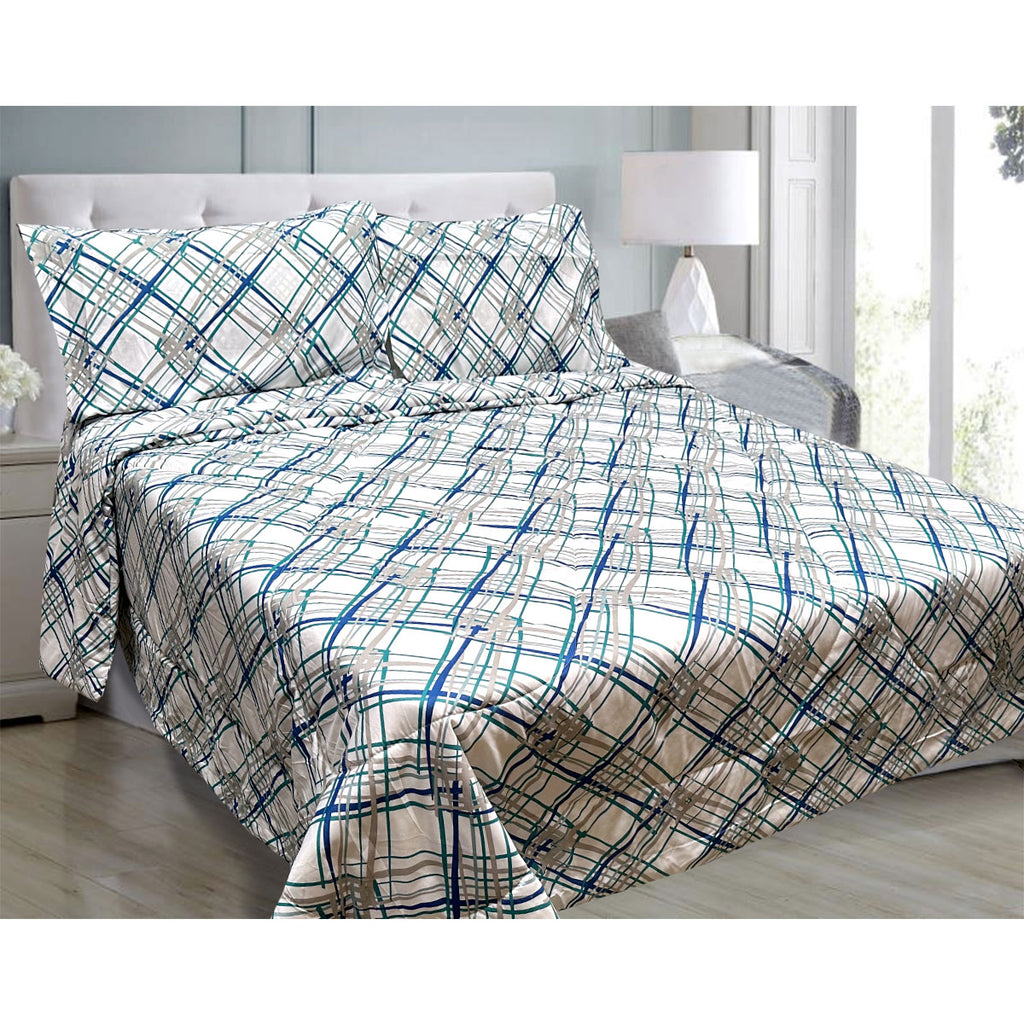 Hotel Living Oscar Lightweight Comforter Set – Crisscross
