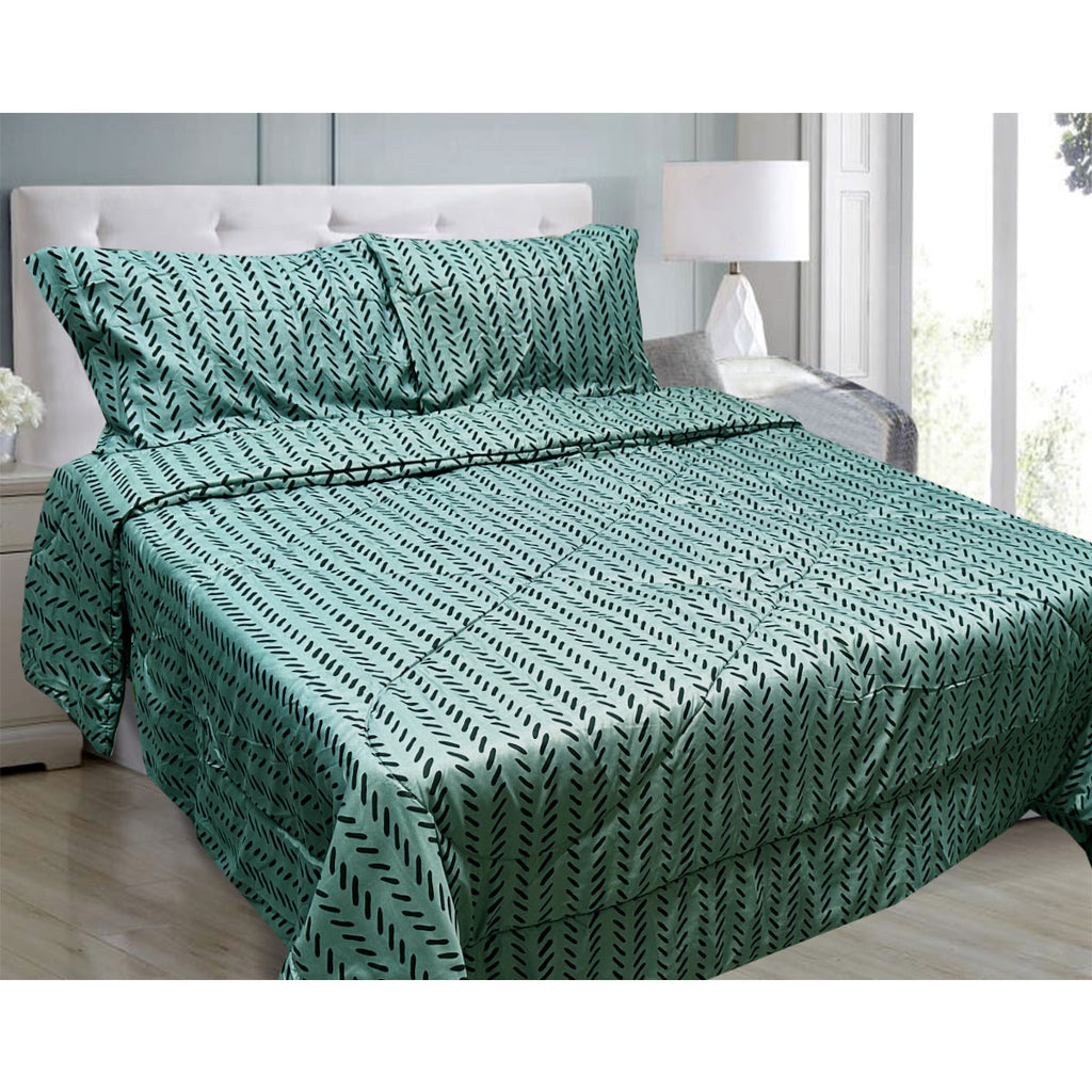 Hotel Living Oscar Lightweight Comforter Set – Herringbone