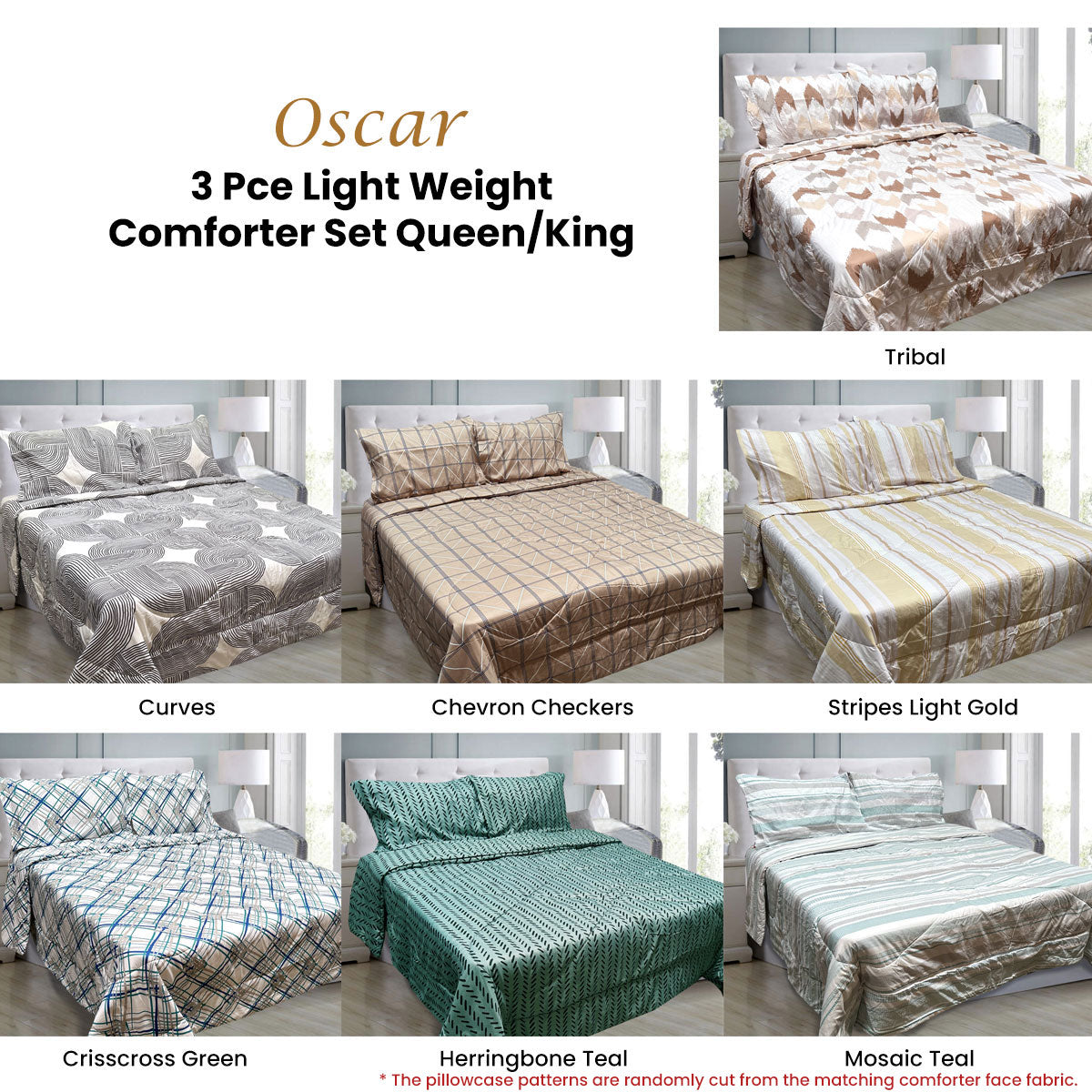 Hotel Living Oscar Lightweight Comforter Set – Curves